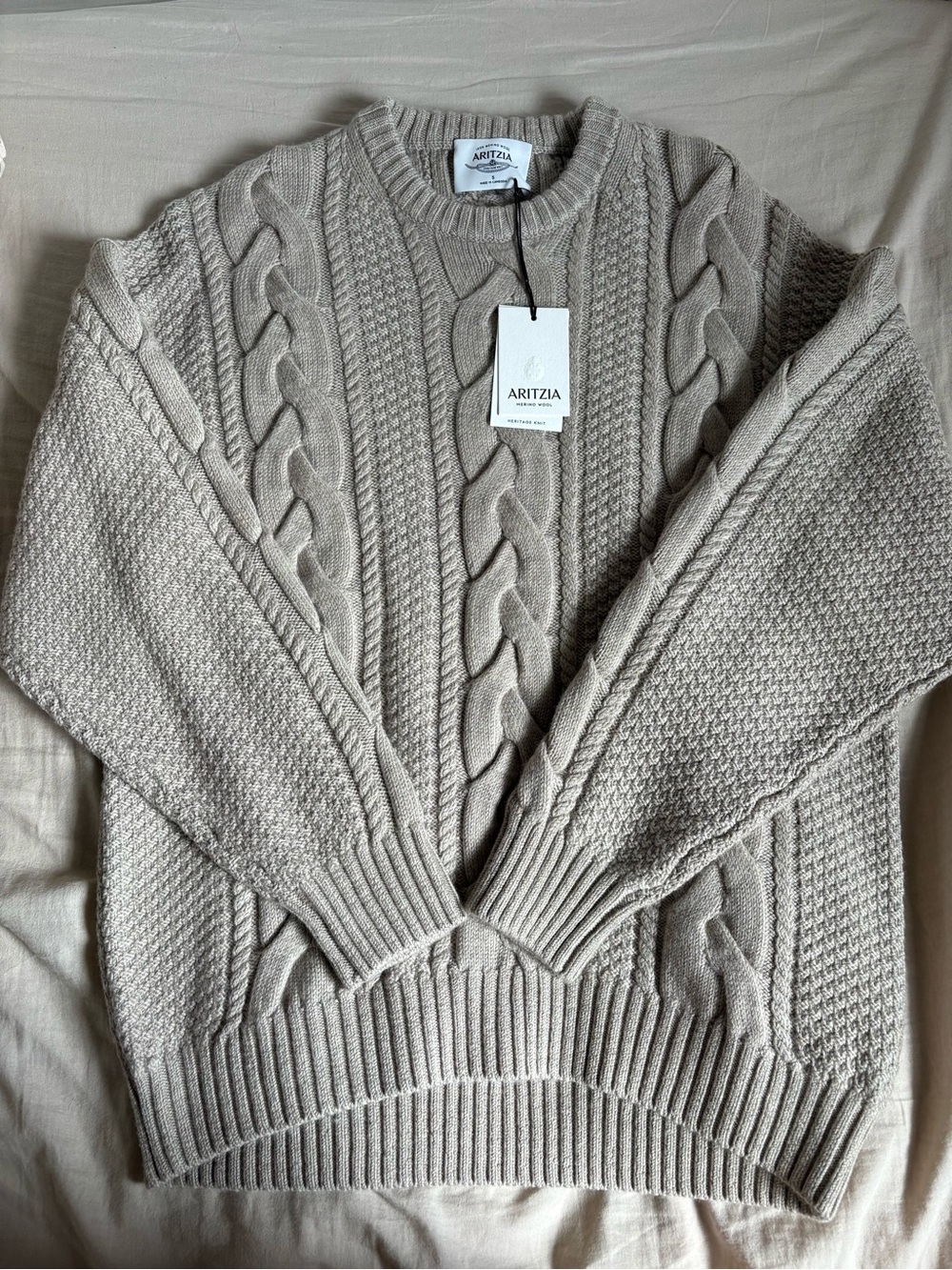Aritzia Merino Wool Crew Neck Sweater